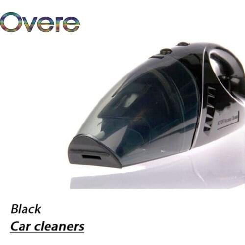 Overe 1PC Car Handheld Vacuum Cleaner Wet & Dry Dual Use Vacuum Black For Kia Rio Ceed Cerato Sorento Mazda CX-7 6 Mini Cooper