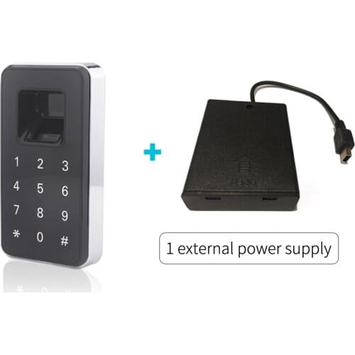 Fingerprint cabinet locker Lock Digital Smart Lock with external power supply
