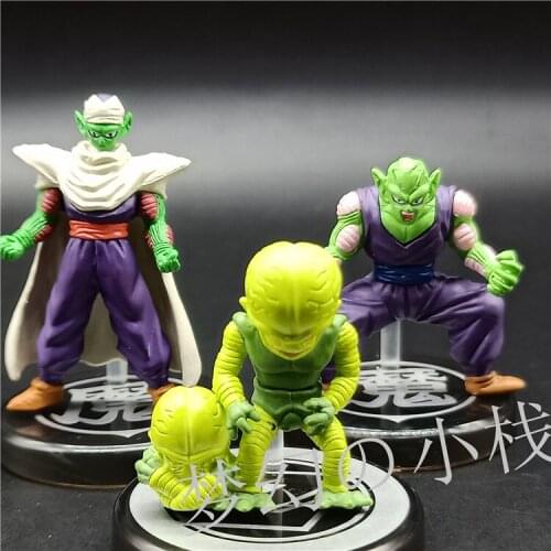 BANDAI Dragon Ball Action Figure Genuine Bottle Cap Series Gacha Candytoy Piccolo Ornament Model Toy