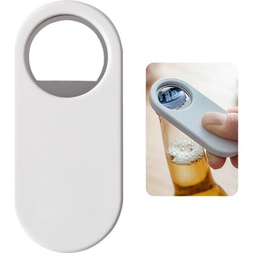 Kapmore 2 In 1 Bottle Opener Creative Plastic Beer Tool Beer Cap Opener With Magnetic Bar Accessories Refrigerator Decoration