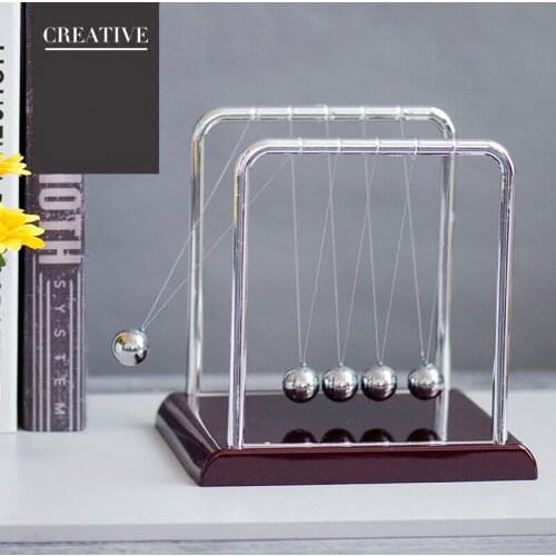 Newton pendulum billiards non-perpetual motion machine office study desktop ornaments decoration crafts creative home Decoration