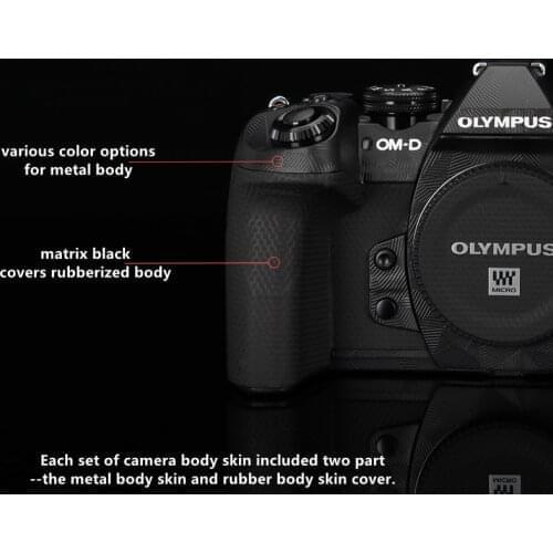 E-M1 Mark2 Anti-scratch Coat Wrap Cover Film For Olympus E-M1 Mark II Camera Skin Protector Sticker Premium Decal Skin