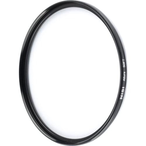 Nisi Allure Soft White Lens Filter - 67mm 72mm 77mm 82mm Video camera portrait hazy pro mist diffusion cinema filter