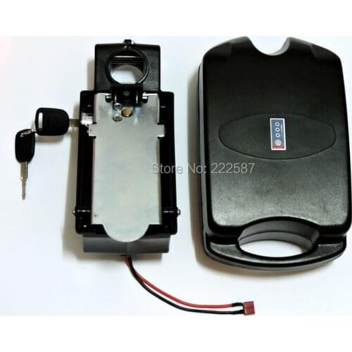 Excellent 48V 15ah Electric bike battery for 1000W Li-ion Battery BIG discharge lithium battery black Case BMS Charger
