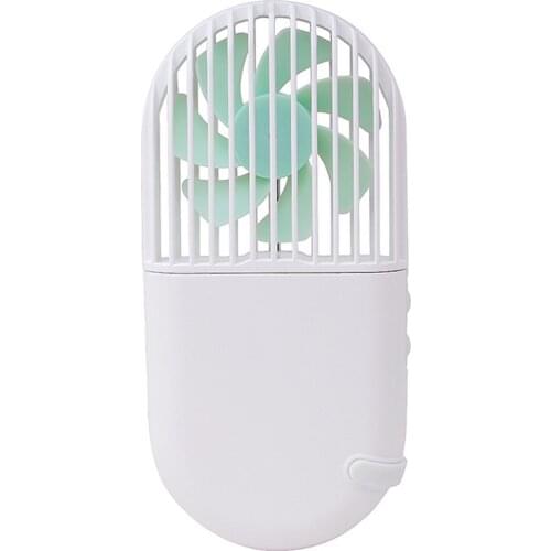 90° Auto Rotation Handheld Fan USB Portable Strong Wind For