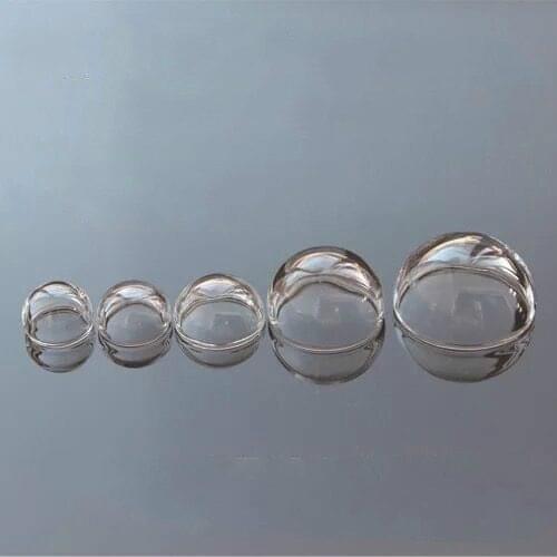 3pcs 15/16/18/20/22/25/30/35/40mm Hemisphere glass dome cover DIY clear half round bottle glass globe bubble glass vial pendant