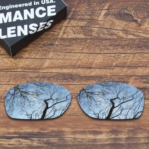ToughAsNails Polarized Replacement Lenses for Oakley Pit Bull Sunglasses Metallic Silver Color (Lens Only)