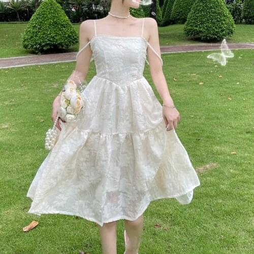 Zoki White Women Party Dress Sexy Off Shoulder Pearl Luxury Summer Puff Sleeve A Line Birthday Night Ladies High Waist Vestidos