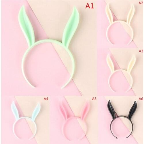1PC Doll Rabbit Cat Shaped Headband Embryo DIY Parts 1/3 1/4 1/6 1/8 for Doll Accessory