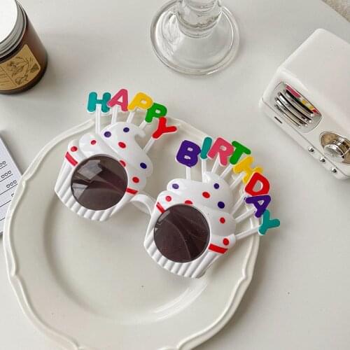 1pcs Happy Birthday Glasses Photo Booth Props for Birthday Party Kids Glasses Party Supplies Party Favor Accessories