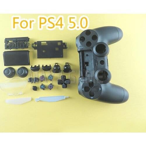 10sets For PS4 JDS-050 Housing Shell Case Replacement for Playstation 4 Dualshock 4 Pro 5.0 Controller JDM 050 JDS 050 Buttons