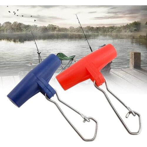 10Pcs/Set Portable Fishing Line Sinker Slides Slider Hook Snap Balance Swivel With Quick Pin String Hook Bracket Accessory