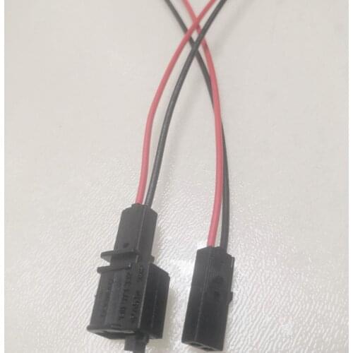 2/4/10set/lot 2 Pin High-Pitched Speaker Connector Ambient Brake Light Microphone Plug Pigtail ForVW Audi 1J0973332 1J0973119