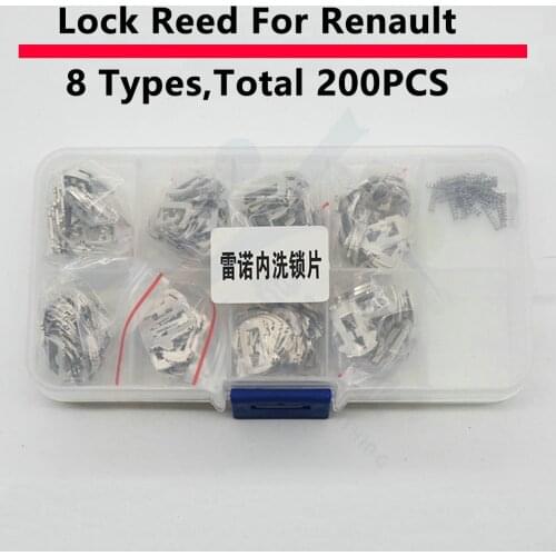 200PCS/LOT Lock Reed Lock Plate For Renault Inside Milling Locking Plate Auto Lock Repair Accessories Kits