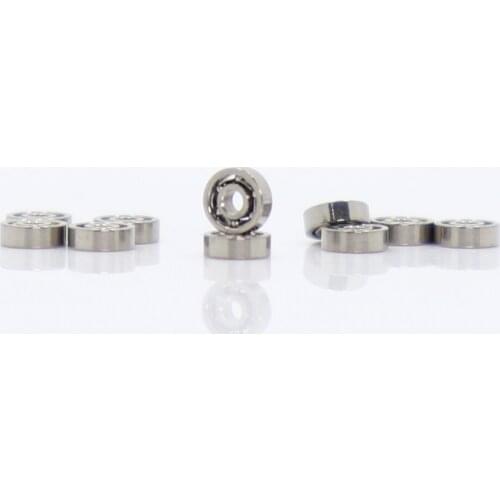 681 Ball Bearing 1*3*1 mm 10PCS ABEC-1 Non Standard Deep Groove Open Bearings 618/1