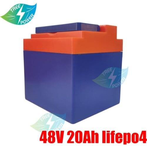 48V 20Ah Lifepo4 48v battery long cycle life BMS for 2000w Electric Scooter bike Two Wheel tricycle + charger