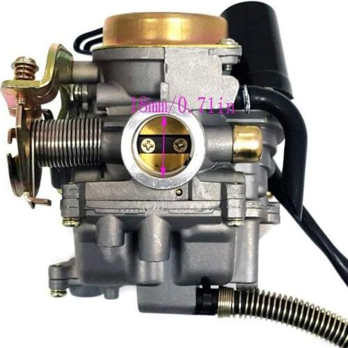Carburetor Fit for GY6 50CC 49CC 4 Stroke Scooter Taotao Engine 18mm Carb Intake Manifold Air Filter