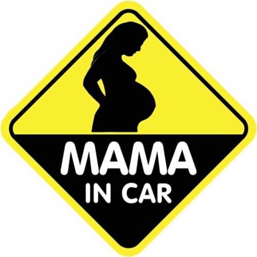 Creative A Beautiful Pregnant Woman Customized Car Sticker PVC Personality Fashion Windows Exquisite Decal Waterproof Decorate