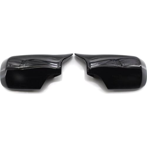 M4 Style Rearview Mirror Covers Side Mirror Caps For BMW E46 E39 Sedan Touring 1998 1999 2000-2005 51168238375 51168238376
