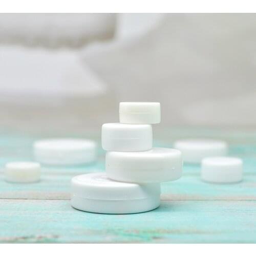 18/22/33/39mm Toy rattle box repair fixed toy noise generator insert pet baby bell white plastic screaming plush doll dog toy