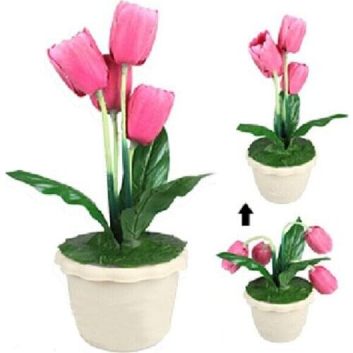 Regeneration Tulip,Animate Tulip/Stage Flower Magic Tricks Dream of the tulip rebirth sleep Illusion Magician Props Comedy