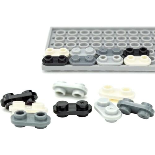 Knobs both sides Thin Figures 1x2 DIY Educational Building blocks Bricks MOC Part Compatible Assembles Particles Toy For Kids