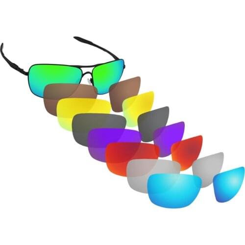 ToughAsNails Polarized Replacement Lenses for Oakley Plaintiff Squared Frame - Varieties