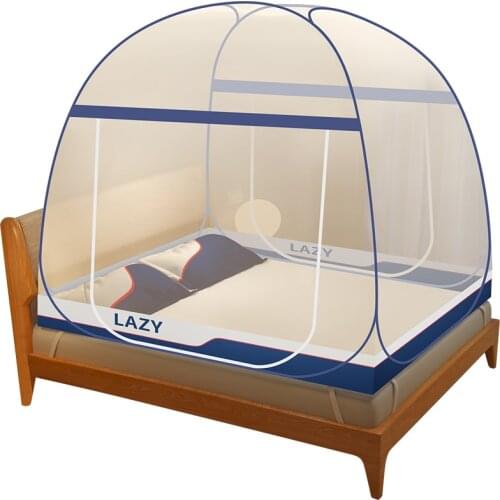 1m1.2m1.5m1.8mNo Need To Install Net Mosquito Net Multi-Color Large Space Bed Tent Full Bottom Bottomless Bed Tent Mosquito Net