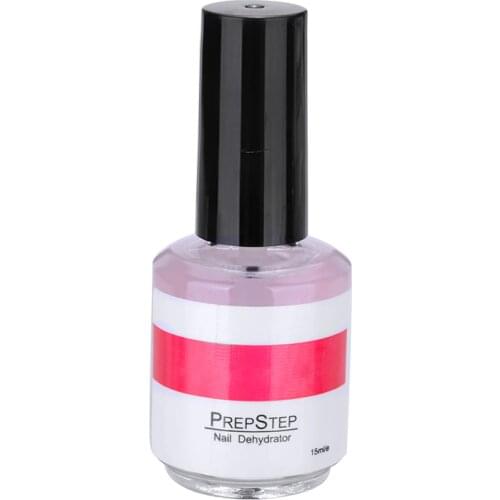 15ml Nail PrepStep Dehydrator Primer Bond Disinfection Nail Art Polish PH Kit Coat Primer Nail Polish Manicure Balancing Liquid