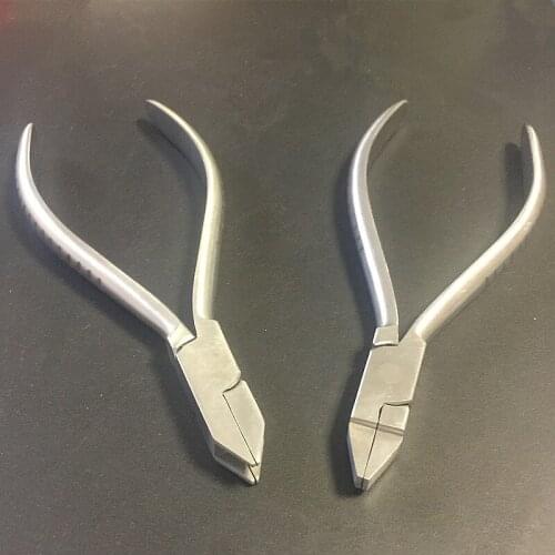 2Pcs Dental Orthodontic Tweed Rectangular Arch Forming Plier Instrument Edgewise Forming