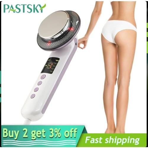 3 in 1 Ultrasound Body Slimming Massager EMS Infrared Ultrasonic Face Lift Fat Burner Machine Weight Loss Shaping Beauty Device