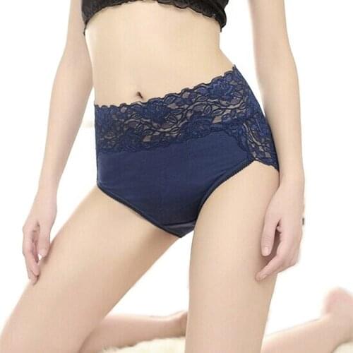 6 colors Sexy lace Womens Modal Underwear Female Briefs Underpants