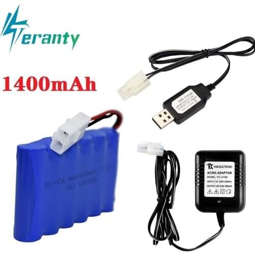 Tamiya 2P 7.2v 1400mAh Battery + Charger For RC Cars Robots Tanks Guns Boats 7.2v NiCD Battery Aa 7.2v Rechargeable Battery Pack