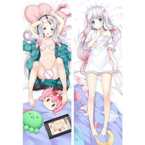 Anime Cartoon Izumi Sagiri Sexy Body Hugging Pillow Cover Case Pillowcase High Quality Cases 93006