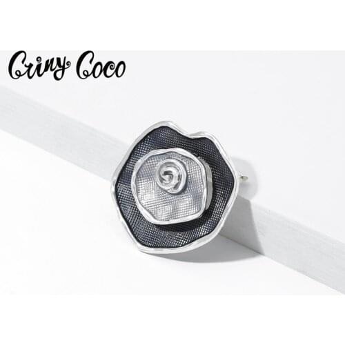Cring Coco Flower Brooches For Clothes