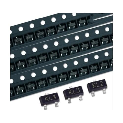 Schottky diodes BAT54S KL4 BAT54A KL2 BAT54C KL3 SOT23