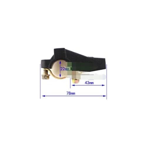 For Scooter electric vehicle motorcycle rearview mirror bracket 8mm modified split mirror mounting bracket accessories