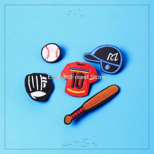 Indian silk hand-embroidered baseball brooch accessories pin creative wild cartoon badge tide