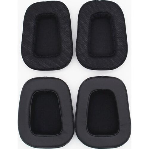 1 pair For Logitech G933 G633 Headphones Set Sponge Cover Earmuffs Earmuffs Breathable mesh