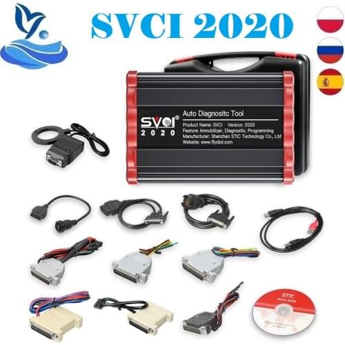 Newest V37.0 SVCI 2020 Key Programmer SVCI 2019 SVCI 2018 Abrites Commander SVCI J2534 Online Module Programming SVCI ING 3in1