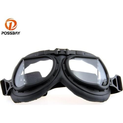 POSSBAY Motocross Goggles Motorcycle goggles Glasses Sport Outdoor Cycling Goggles Glasses Motorbike Goggles Ski Sunglasses