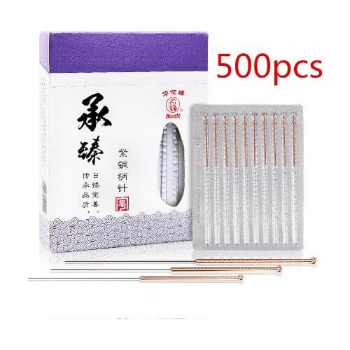 Wholesale 500 Acupuncture Needle Hwato Disposable Sterile Chinese Acupuncture Needles Therapy Face Body Massage Multi Size