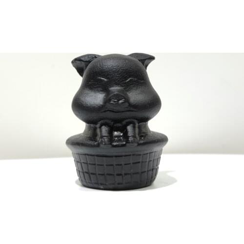 Wholesale Customized Crystal Gemstone Natural Crystal Statue Pig Kawaii Indie Room Decor Home Decor Crystal Pig