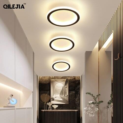 Simple Design Aisle Lights Hall Entrance Hallway Lamps Modern LED Chandeliers For Corridor Loft Balcony Indoor Lighting Fixture