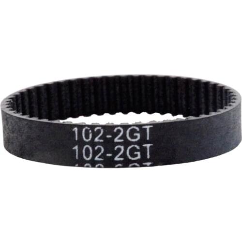 3D Printer Belt, Closed Loop Rubber GT2 Timing Belt, 2GT-6, Length 110/112/200mm/280mm/400/610/852, Width 6mm