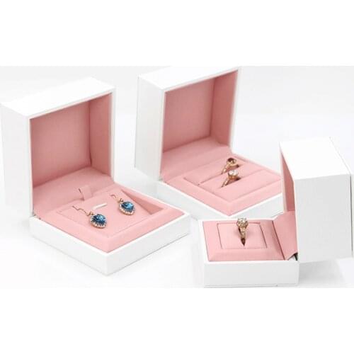 Pink/Blue/Green Creative Proposal Ring Box Necklace Packaging Box Pendant Box Earring Container Brooch Case Valentines Day Gift