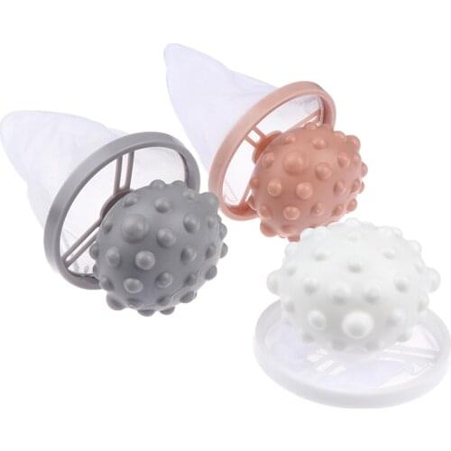 1cp Laundry Ball Anti-winding Floating Lint Hair Catcher Washing Machine Hair Ball Suction Hair Remover Decontamination