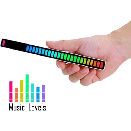 5V USB RGB LED Strip Music Voice Sensing Sync For Computer Chassis Monitor Gaming TV Car Dynamic Atmosphere DIY Decorate Bar