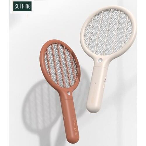 YoupinSothing USB Charging Electric Mosquito Swatter Dispeller Safety Portable with LED Light Home Mosquito repellent