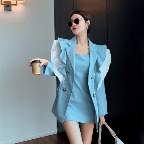 Женские синие куртки ZCSMLL China At AliExpress